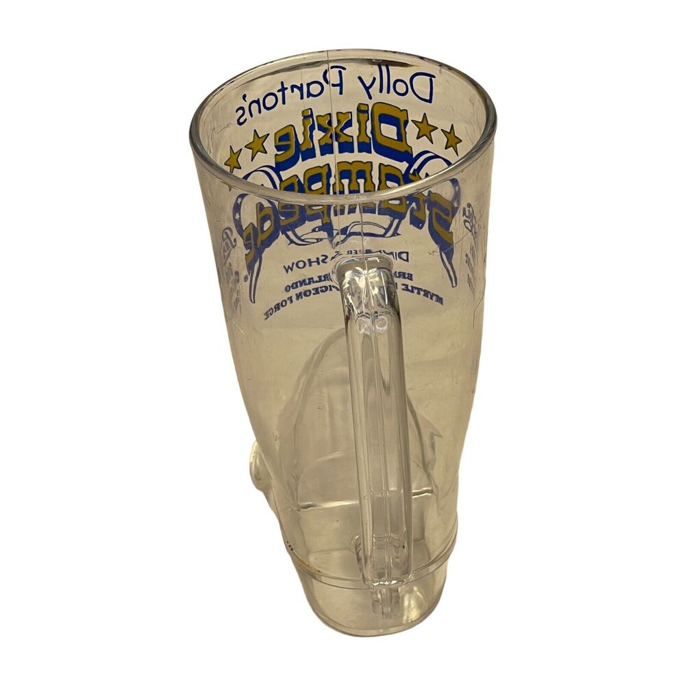 Dolly Parton's Dixie Stampede Dinner And Show Collector Plastic Western Boot Mug - Picture 7 of 9